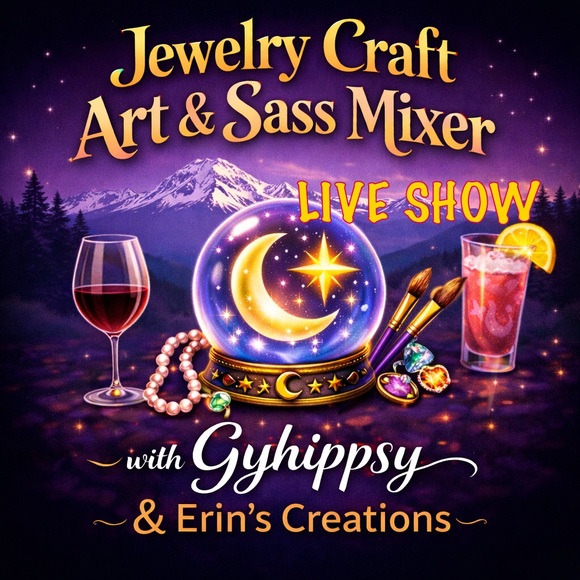 Jewelry - LIVE SHOW Flyer Collab with Erin!
